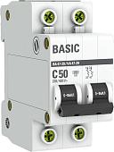 Выключатель автоматический EKF ВА 47-29 2P 50A (C) 4.5кА mcb4729-2-50C