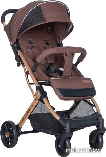Коляска прогулочная «книга» Costa Linda (gold chocolate)