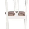 Стул TetChair Hermes 43x49x94 (дерево гевея/Ivory White/ткань серый)