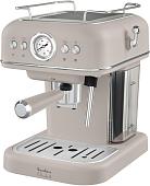 Рожковая кофеварка Tesler ECM-245 sand grey