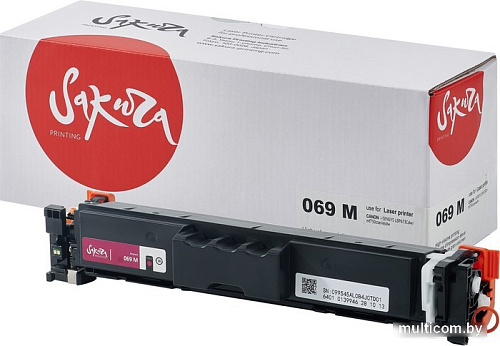 Картридж Sakura Printing SA069M (аналог Canon 069M 5092C002)