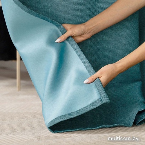 Комплект штор Pasionaria Вандер 300x230 (2 шт, бирюзовый)