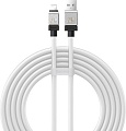 Кабель Baseus CoolPlay Series Fast Charging Cable 2.4A USB Type-A - Lightning (2 м, белый)
