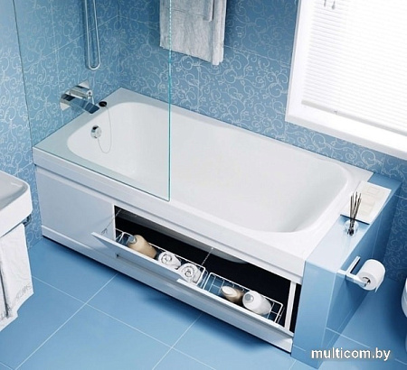 Фронтальный экран под ванну Alavann Soft 150 см (белый)