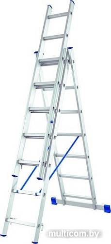 Лестница-стремянка СибрТех 97817 3x7 ступеней