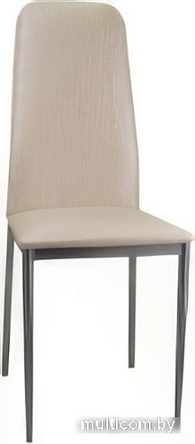 Стул Гальваник Вест (эмаль серебро/ВВ 2 бенгал бежевый)