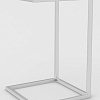 Приставной столик Hype Mebel Лайт 40x40 (белый/древесина белая)