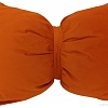 Декоративная подушка Sled Бант 45x35x17 (оранжевый)