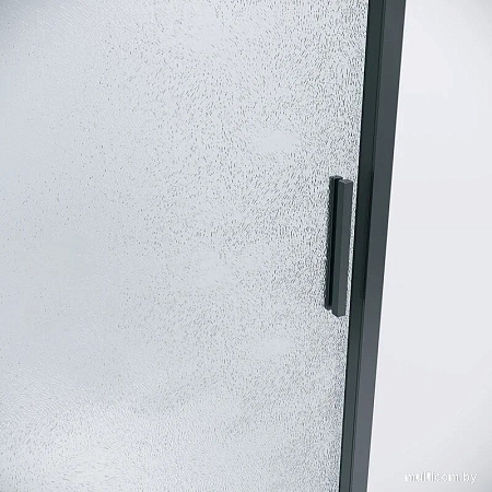 Душевой уголок Grossman Style 110x80x195 120.K33.05.1180.21.02 (черный матовый/стекло шиншилла)