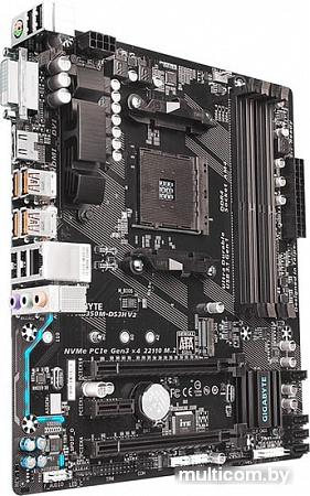 Материнская плата Gigabyte GA-AB350M-DS3H V2 (rev. 1.1)