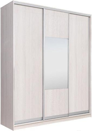Шкаф-купе Рэйгрупп 176450 YYX Elgon РГ-09.05 (ясень снежный/хром)
