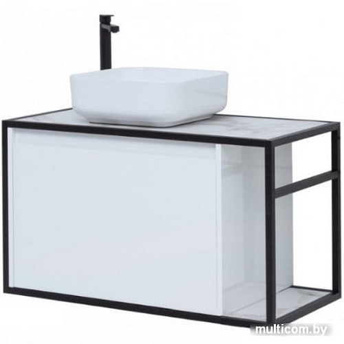 Мебель для ванных комнат Aquanet Тумба под умывальник Nova Lite Loft 90 R 261651