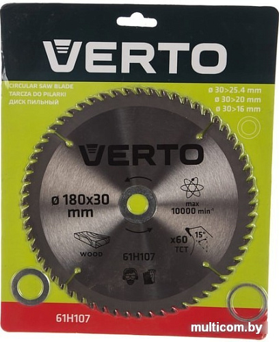 Пильный диск Verto 61H107
