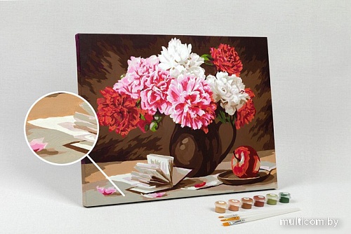 Картина по номерам ФРЕЯ Цветочная поэзия PNB/R2 №20