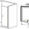 Душевая дверь WeltWasser WW600 600K2-120