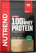 Протеин сывороточный (изолят) Nutrend 100% Whey Protein (400г, клубника)