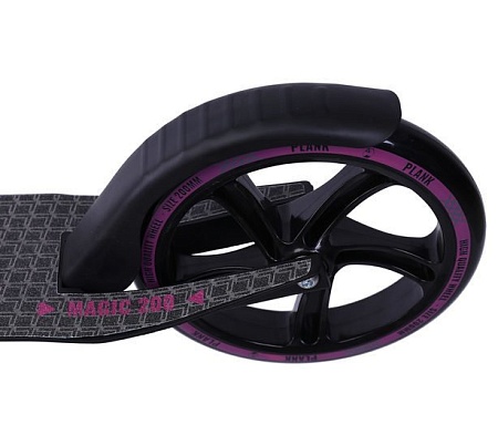 Самокат Plank Magic 200 (черно-фиолетовый)