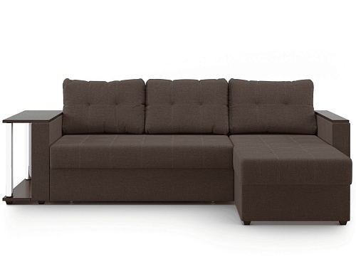 Угловой диван Mio Tesoro Атланта 110 (Savana Chocolate)