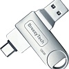 USB Flash BreezyTech OTG120 128GB (металлик)