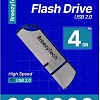 USB Flash BreezyTech U012 4GB (серебристый/синий)