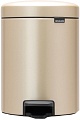 Brabantia Pedal Bin NewIcon 5 л (шампань)