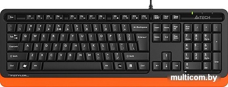 Клавиатура A4Tech Fstyler FKS10 (черный/оранжевый)