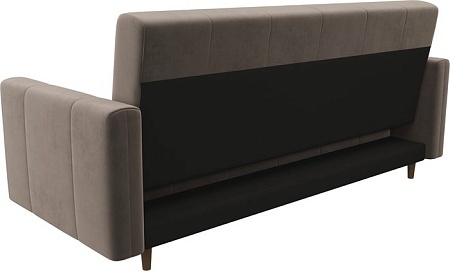 Диван Mebelico Вест 108714 (велюр, коричневый)