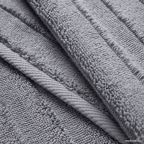 Полотенце Verossa Steps texture 50x90 (графит)