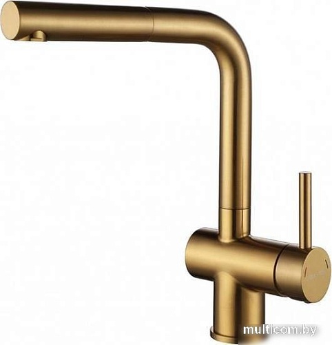Смеситель Paulmark Dosse Do214418-BG (брашированное золото)