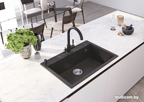 Кухонная мойка Polygran Argo-760 (песочный 302)