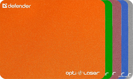 Коврик для мыши Defender Silver Opti-Laser (цвета в ассортименте)