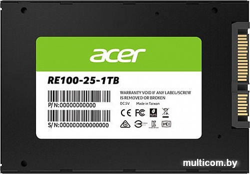 SSD Acer RE100 1TB BL.9BWWA.109