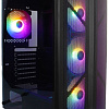 Корпус 1stPlayer Firebase X4-BK-4F1