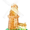 3Д-пазл Crystal Puzzle Мельница 91010