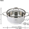 Набор кастрюль Gipfel Sofia 0618