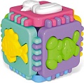 Развивающая игрушка Stellar Логический куб. Веселые зверята 01326