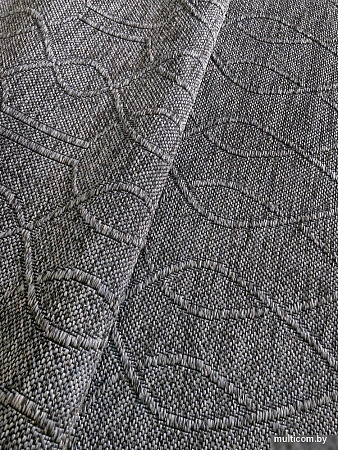 Ковер для жилой комнаты Linea Hali Gabardine K5099B-ANTHRACITE (0.75x1.5)