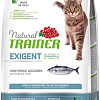 Сухой корм для кошек Trainer Natural Exigent Adult с океанической рыбой 1.5 кг