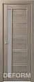 Межкомнатная дверь Юркас Deform D19 ДО 70x200 (дуб шале седой/мателюкс)