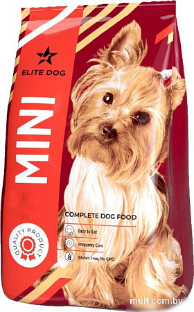 Сухой корм для собак Elite Dog Mini для мелких пород (12 кг)