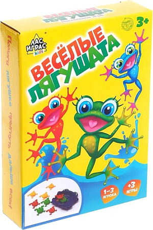 Настольная игра Лас Играс Веселые лягушата 4365787