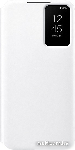 Чехол для телефона Samsung Smart Clear View Cover для S22+ (белый)