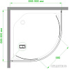 Душевой уголок Royal Bath RB90HKD-T 90x90