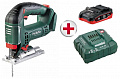 Электролобзик Metabo STAB 18 LTX 100 3.5Ач х1 коробка