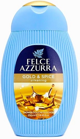 Felce Azzurra Гель для душа Gold and Spice 250 мл