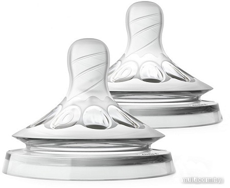 Набор сосок Philips AVENT Natural очень медленный поток SCF040/27 (2 шт)