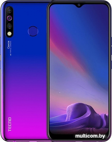 Смартфон Tecno Camon 12 (синий/фиолетовый)