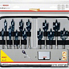 Набор оснастки Bosch 2608587010 (13 предметов)