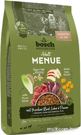 Bosch HPC Menue Adult говядина с рожью и овсом 5414024 (2.4 кг)