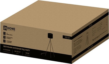 Торшер In Home 4690612048239 (черный)